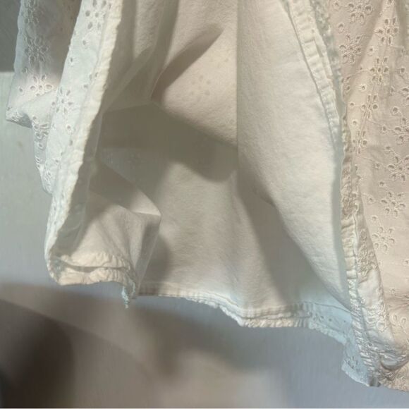 Aerie Eyelet Drawstring Waist Mini Skirt with Pockets - Picture 7 of 11